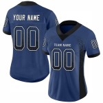 Maillot de football personnalisé noir et blanc Drift en maille tendance Royal Maillot de football personnalisé noir et blanc Drift en maille tendance Royal