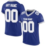 Maillot de football Royal en maille personnalisée blanc-gris authentique Maillot de football Royal en maille personnalisée blanc-gris authentique