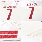 Maillot de football crème bordeaux authentique en maille personnalisée Maillot de football crème bordeaux authentique en maille personnalisée